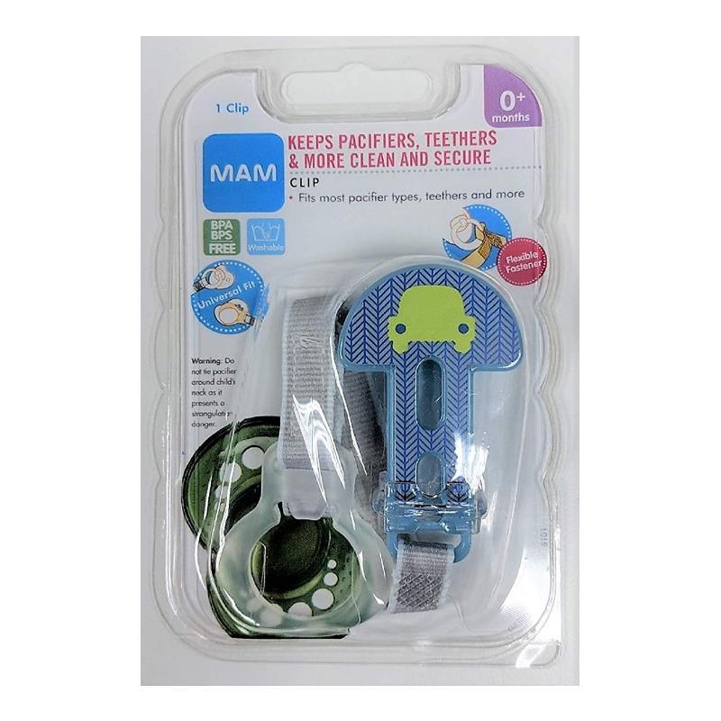 Mam Pacifier Clip 0M+, Colors May Vary, 1-Pack Image 3