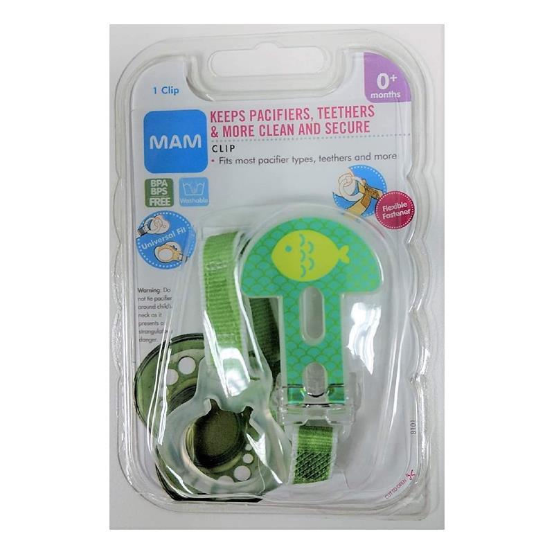 Mam Pacifier Clip 0M+, Colors May Vary, 1-Pack Image 5