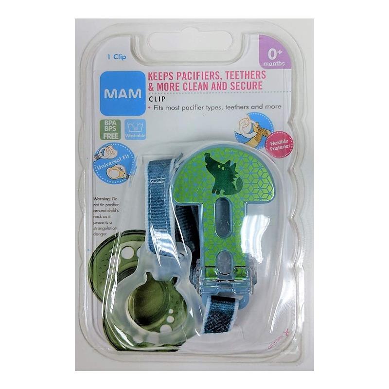 Mam Pacifier Clip 0M+, Colors May Vary, 1-Pack Image 7