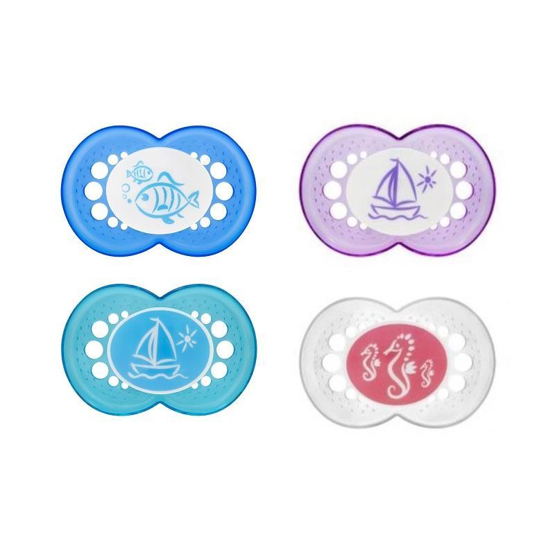 Mam Pacifiers 6 Plus Months Assorted 2pk Image 1