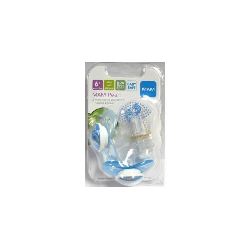Mam Pacifiers & Pacifier Clip Set Assorted,Different Designs Image 5