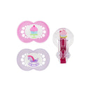 Mam Pacifiers & Pacifier Clip Set Assorted,Different Designs Image 7