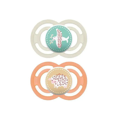 Mam - Perfect Baby Girl Pacifier 6M+ Image 1