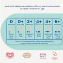 Mam - 2Pk Silk Soft Nipples Fast Flow 3 Image 2