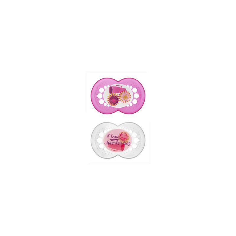 Mam Sports Pacifier BPA Free - 6+ M, Colors May Vary, 2-Pack Image 3