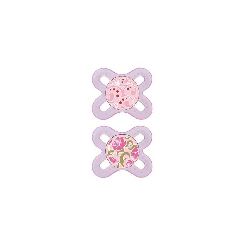 Mam Start Tender Set of Newborn Pacifiers - Colors May Vary, 2-Pack Image 2