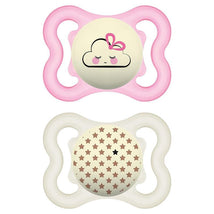 Mam - Supreme Night Pacifier 0-6 Months, Girl Image 1