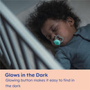 Mam - 2Pk Supreme Night Baby Pacifier Gir, 0/6M Image 8