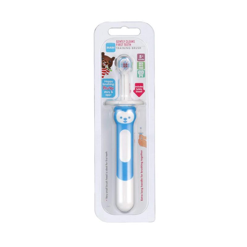 MAM Training Toothbrush 5+M - Blue Image 2