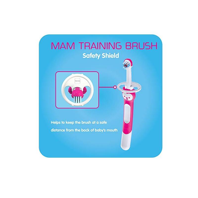 MAM Training Toothbrush 5+M - Blue Image 5