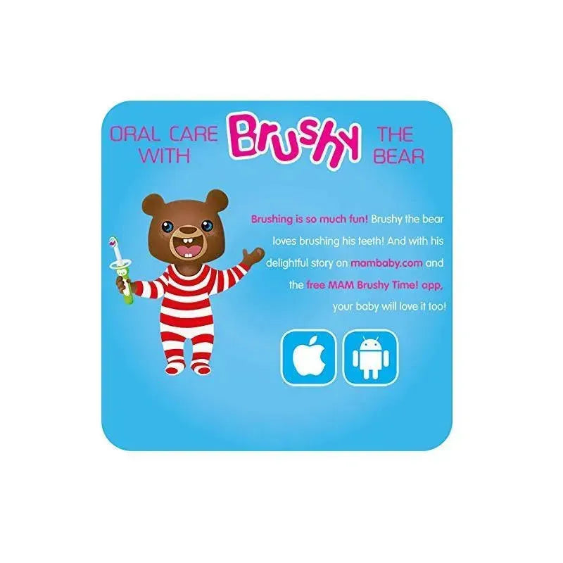 MAM Training Toothbrush 5+M - Pink Image 5