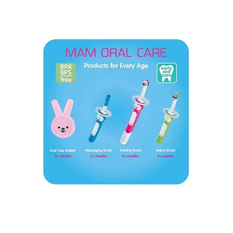 MAM Training Toothbrush 5+M - Pink Image 6