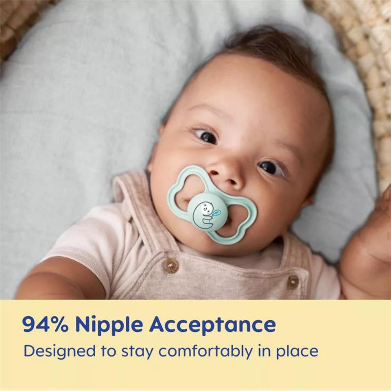 Mam - 2Pk Silicone Pacifier 6/16M, Colors May Vary Image 7
