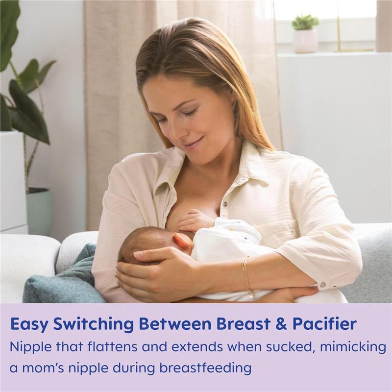 Mam - 2Pk Perfect Night Baby Pacifier Girl, 0/6M Image 3