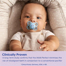 Mam - 2Pk Perfect Night Baby Pacifier Girl, 0/6M Image 4