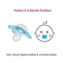MAM's 2-Pack 0-6 months Perfect Night Pacifiers - Pink/Purple Image 3