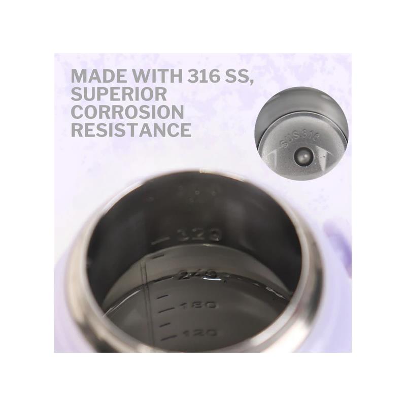 Marcus & Marcus - Straw & Spout Insulated Water Bottle, Pink Image 4