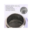 Marcus & Marcus - Straw & Spout Insulated Water Bottle, Pink Image 4