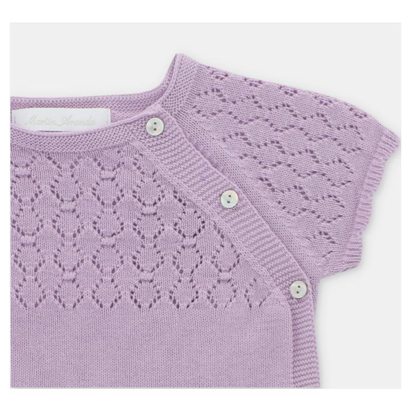 Martin Aranda - 2Pk Baby Girl Sweater & Bloomer Set Fiesole, Lavanda Image 3