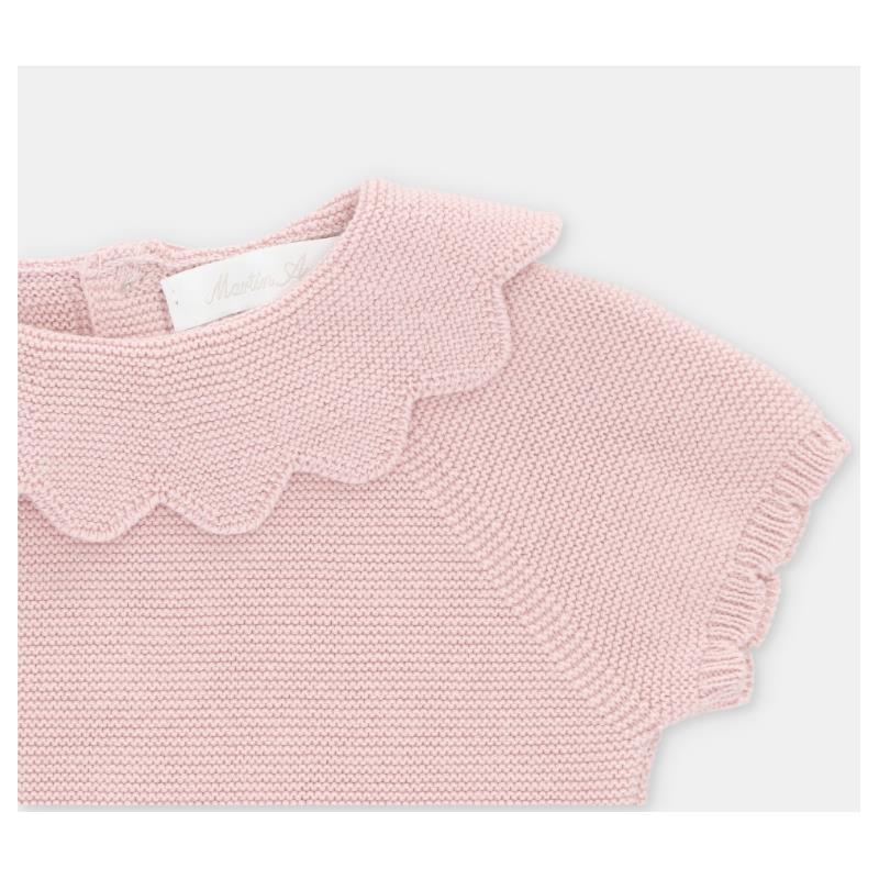 Martin Aranda - 2Pk Baby Girl Sweater & Knit Bloomer Set Catania, Lavanda Image 2