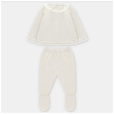 Martin Aranda 2Pk Take Me Home Set Sweater & Leggings Knit Quebec, Beige Image 1
