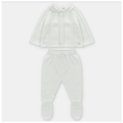 Martin Aranda 2Pk Take Me Home Set Sweater & Leggings Knit Quebec, Beige Image 1