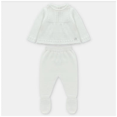 Martin Aranda 2Pk Take Me Home Set Sweater & Leggings Knit Regina, White Image 1