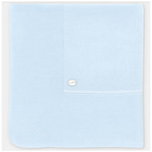 Martin Aranda Baby Blanket Knit Montreal One Size Pastel Blue Image 2