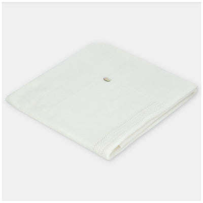 Martin Aranda Baby Blanket Knit Regina One Size White Image 1