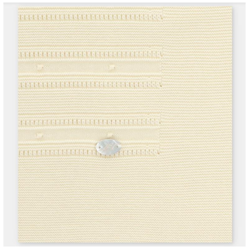 Martin Aranda Baby Blanket Knit Winnipeg One Size Blue Image 3