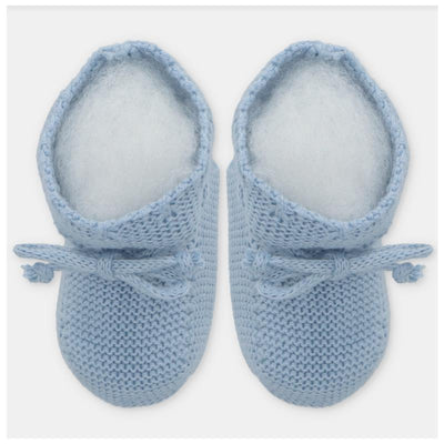 Martin Aranda - Baby Booties Knit Montefioralle, Azul Océano Image 1
