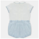 Martin Aranda Baby Boy Set Shirt & Bloomer Victoria, Beige Mix Image 2