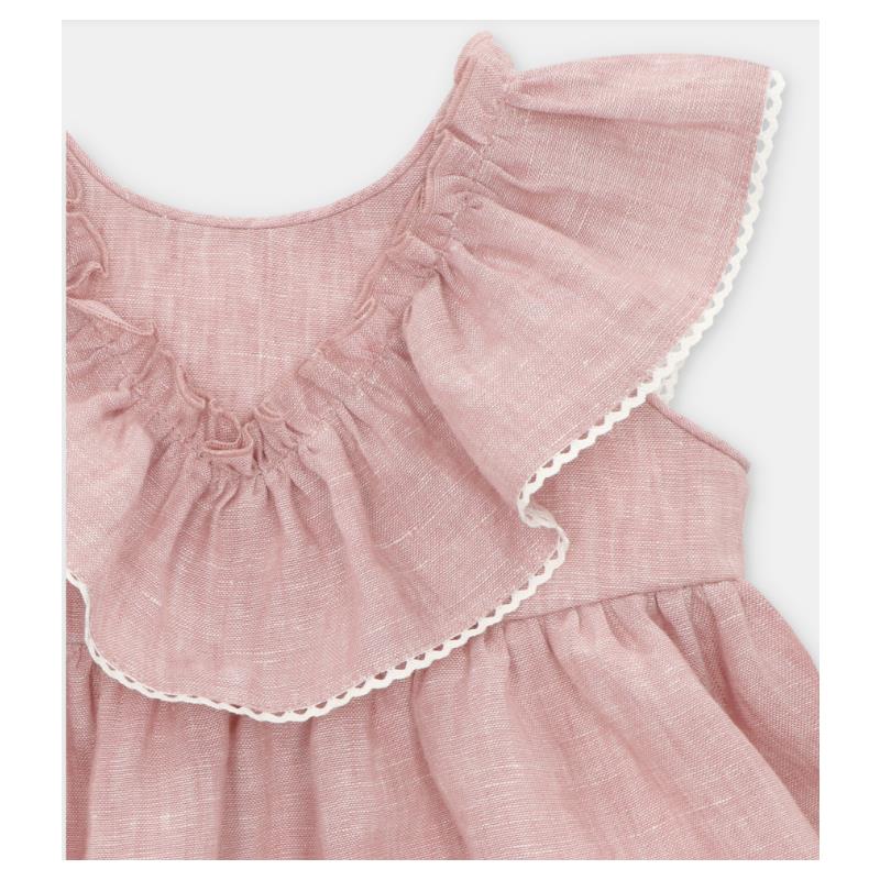 Martin Aranda - Baby Dress Woven Fabric Siena, Arena Image 3