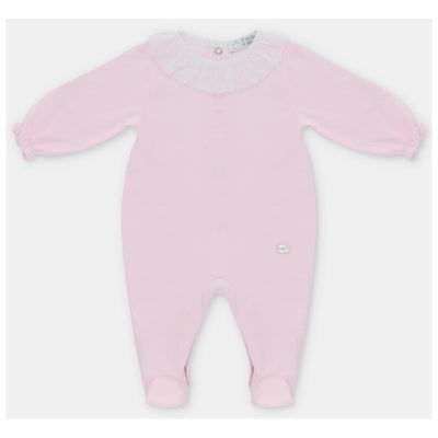 Martin Aranda - Baby Footie Interlock Basic, Rosa Bebé Image 1