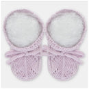 Martin Aranda Baby Girl Booties Knit Niagara, Lavender Image 2