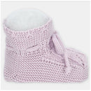 Martin Aranda Baby Girl Booties Knit Niagara, Lavender Image 3