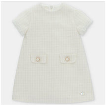 Martin Aranda - Baby Girl Dress Derby Ivory Image 1