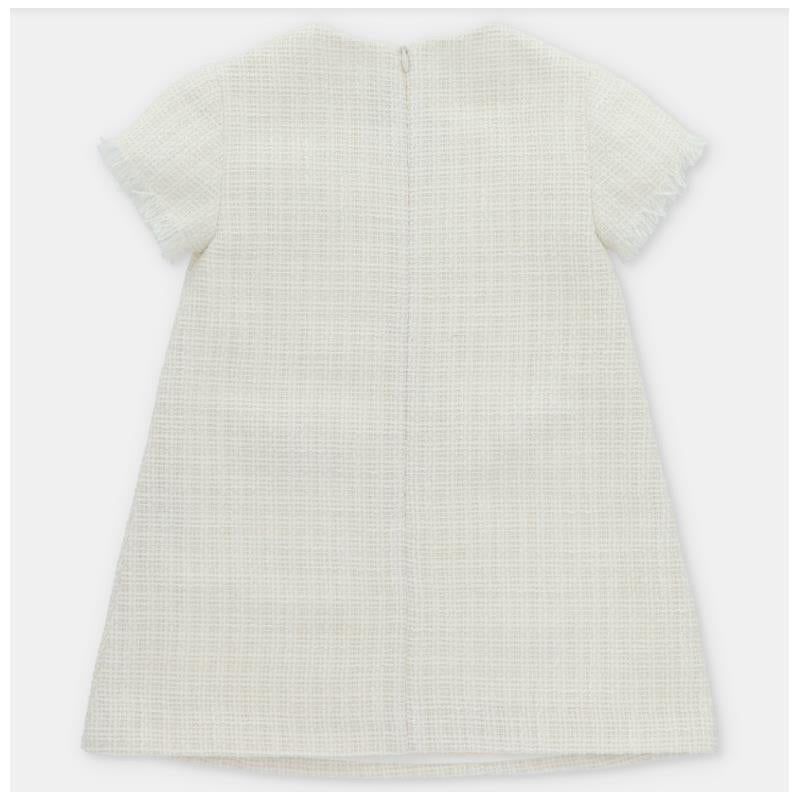 Martin Aranda - Baby Girl Dress Derby Ivory Image 2