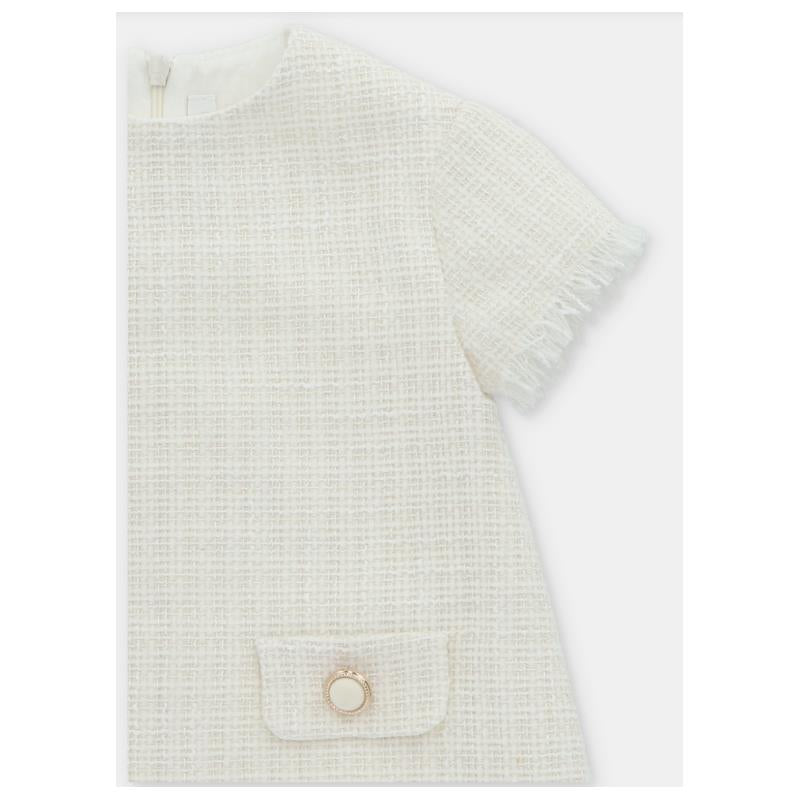 Martin Aranda - Baby Girl Dress Derby Ivory Image 3