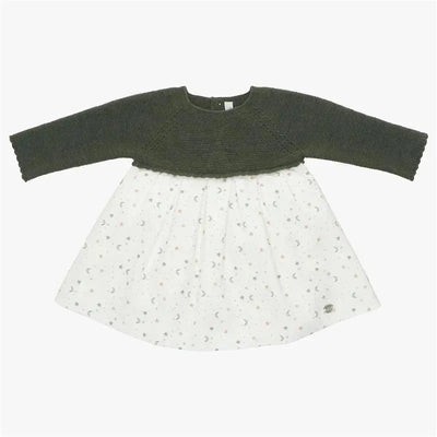 Martin Aranda - Baby Girl Dress Firmamento, Green  Image 1