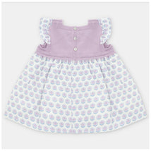 Martin Aranda - Baby Girl Dress Knit & Woven Fabric Fiesole, Lavanda Image 2