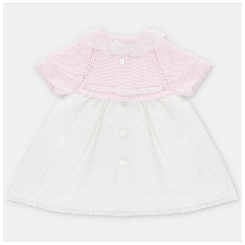 Martin Aranda Baby Girl Dress Montreal, Light Pink Mix Image 2