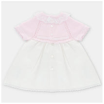 Martin Aranda Baby Girl Dress Montreal, Light Pink Mix Image 2