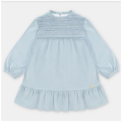 Martin Aranda - Baby Girl Dress Sheffield Blue Grey Image 1