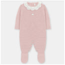 Martin Aranda - Baby Girl Long Romper With Feet Baby Pink Image 1