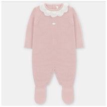 Martin Aranda - Baby Girl Long Romper With Feet Baby Pink Image 1