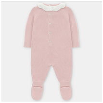 Martin Aranda - Baby Girl Long Romper With Feet Baby Pink Image 2