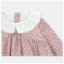 Martin Aranda - Baby Girl Printed Dress & Matching Bloomer Cardiff Pink Nude Image 3