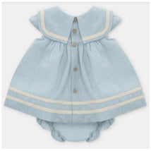 Martin Aranda - Baby Girl Set Dress & Bloomer Capri, Arena Image 2