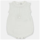 Martin Aranda Baby Girl Short Romper Knit Regina, Light Pink Image 1